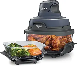 Ninja Crispi 4-in-1 Portable Glass Air Fryer